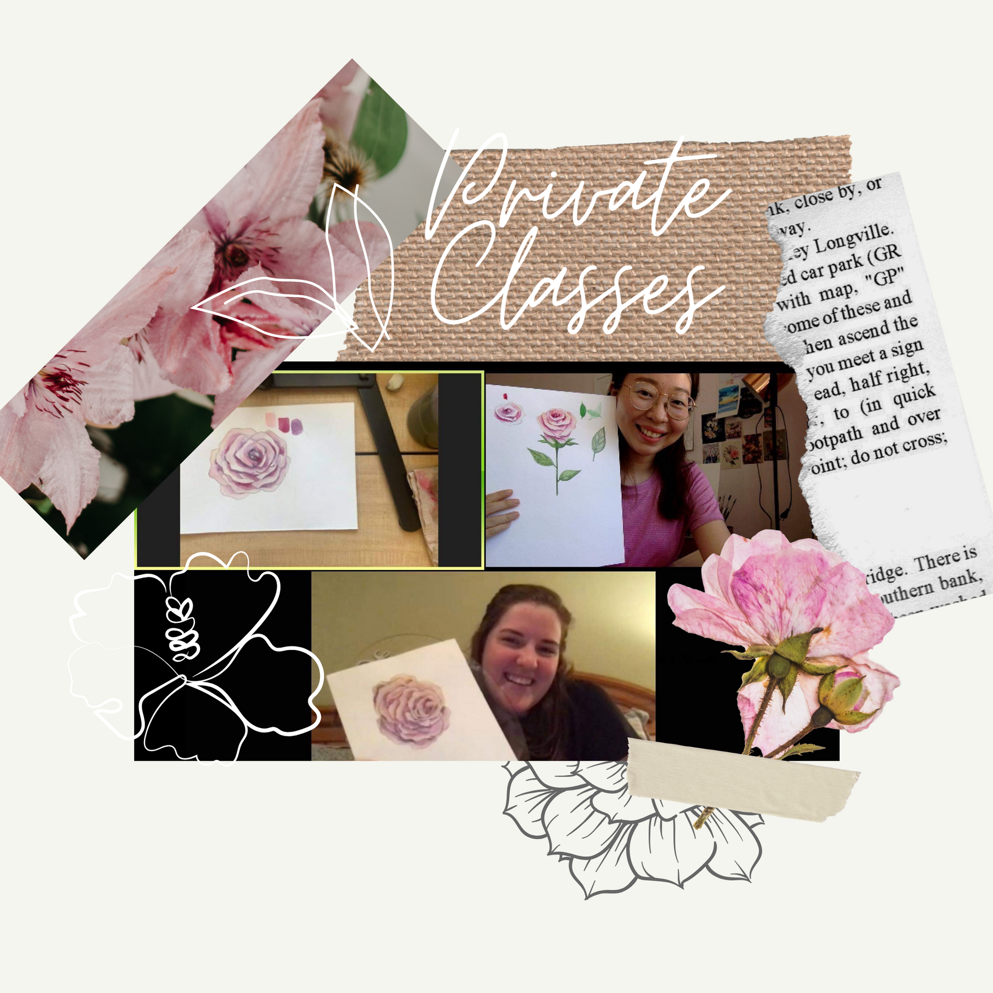 Online Workshop: Botanical Watercolor - The Craft Central