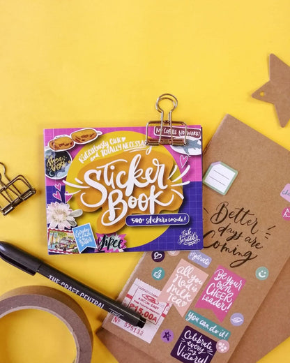 Ink Scribbler Sticker Book - The Craft Central