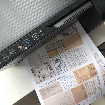 Pinoy Vintage Ephemera Bundle Pack - The Craft Central