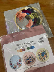 CTR Floral Fantasy Embroidery Kit