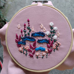 CTR Floral Fantasy Embroidery Kit