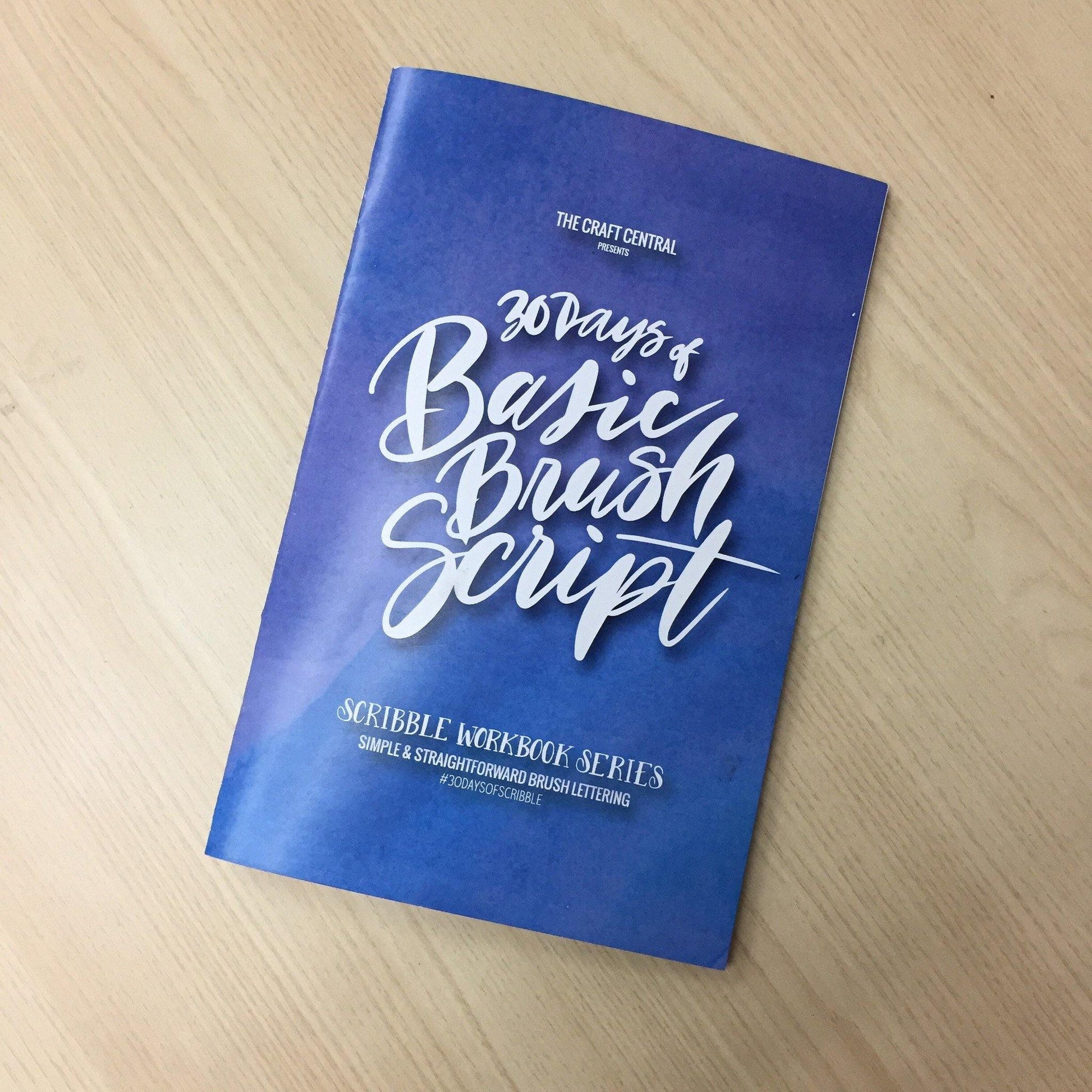 Basic Brush Script Workbook - The Craft Central