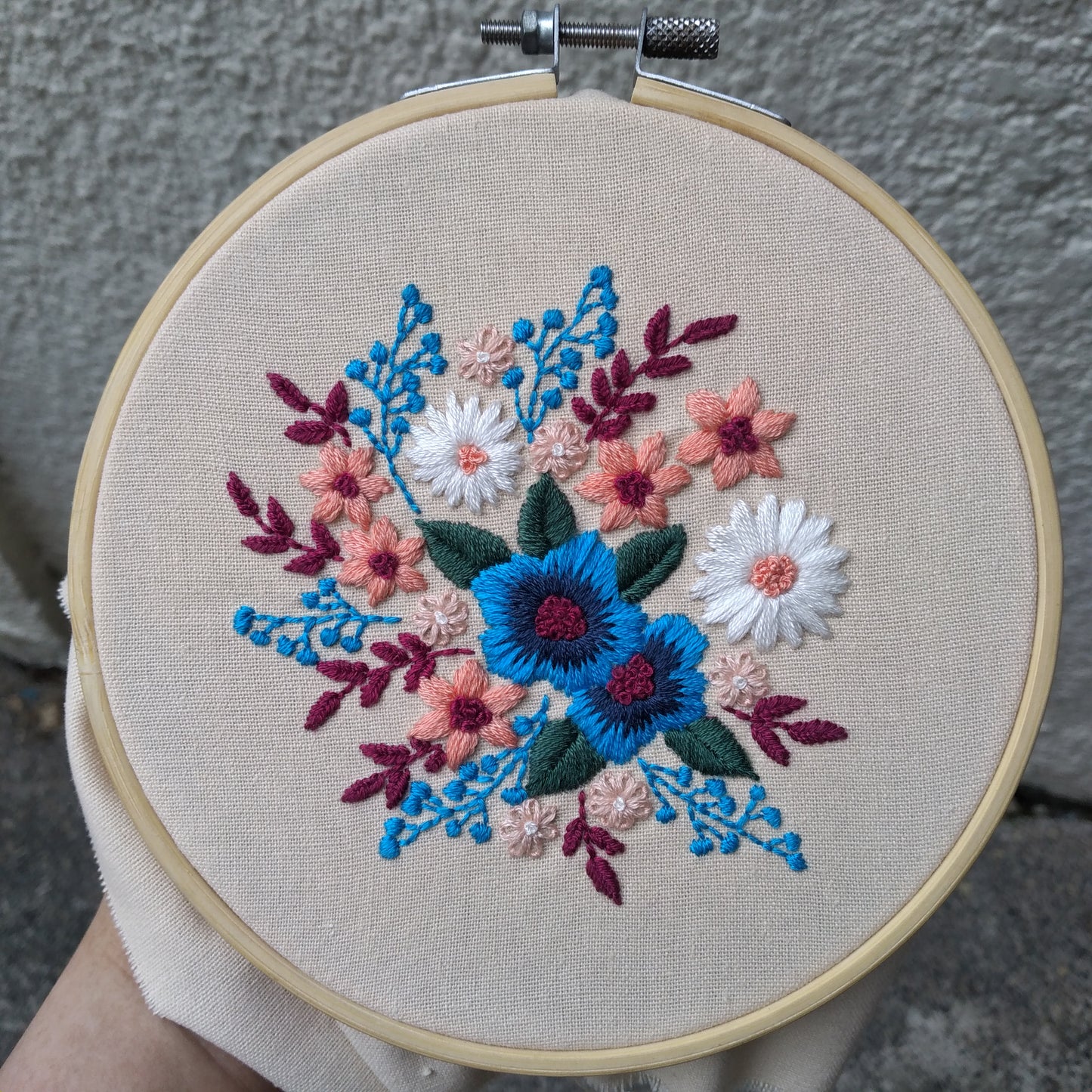 CTR Floral Fantasy Embroidery Kit