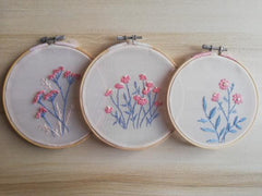 Sheer Blush Embroidery Kit