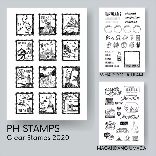 Pinoy Clear Stamps Batch 01 - The Craft Central