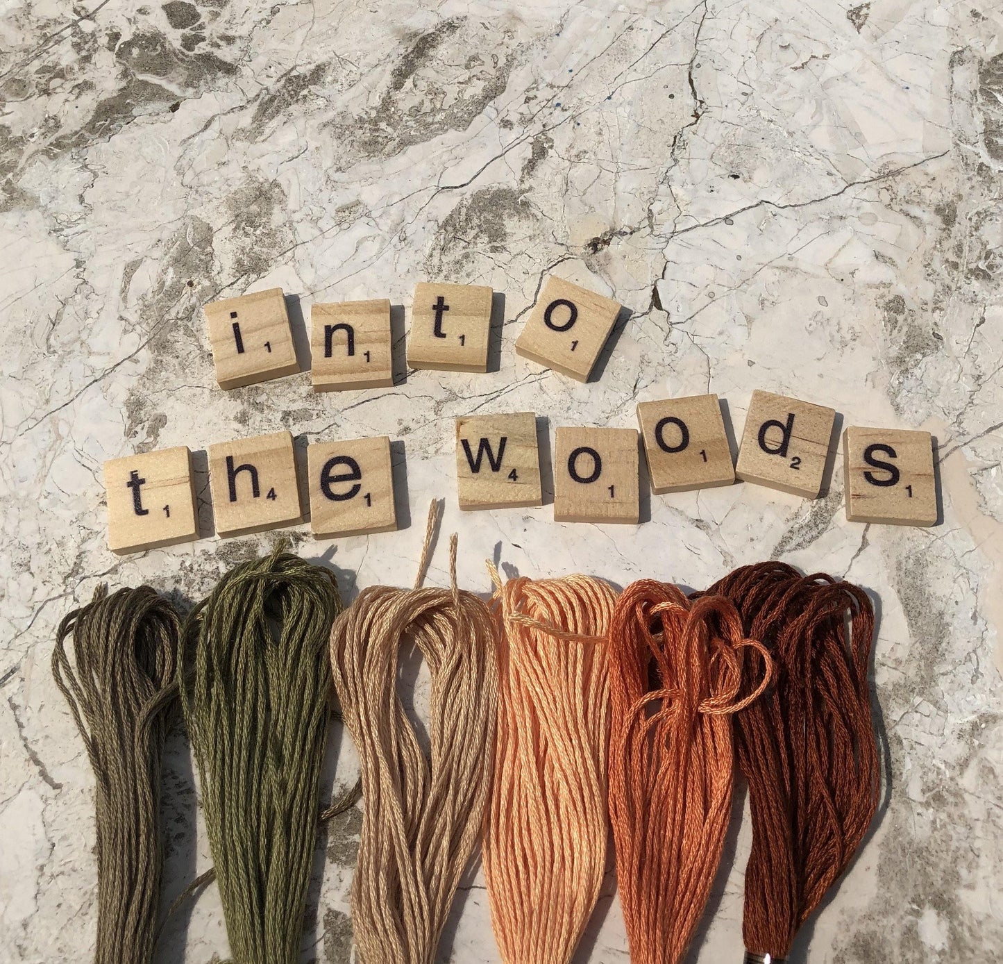 Embroidery Floss Threads 6 Skeins - The Craft Central