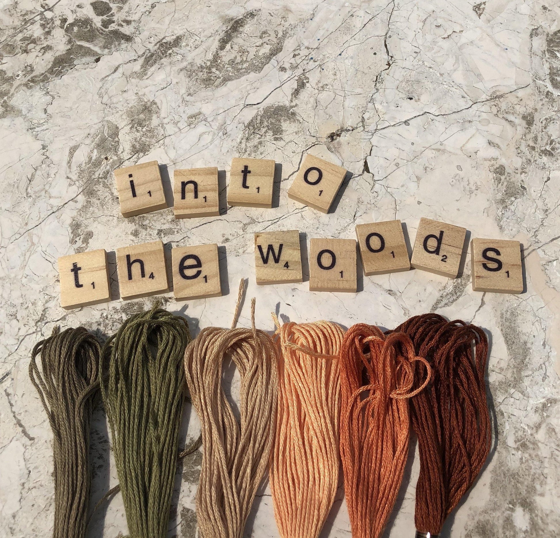 Embroidery Floss Threads 6 Skeins - The Craft Central
