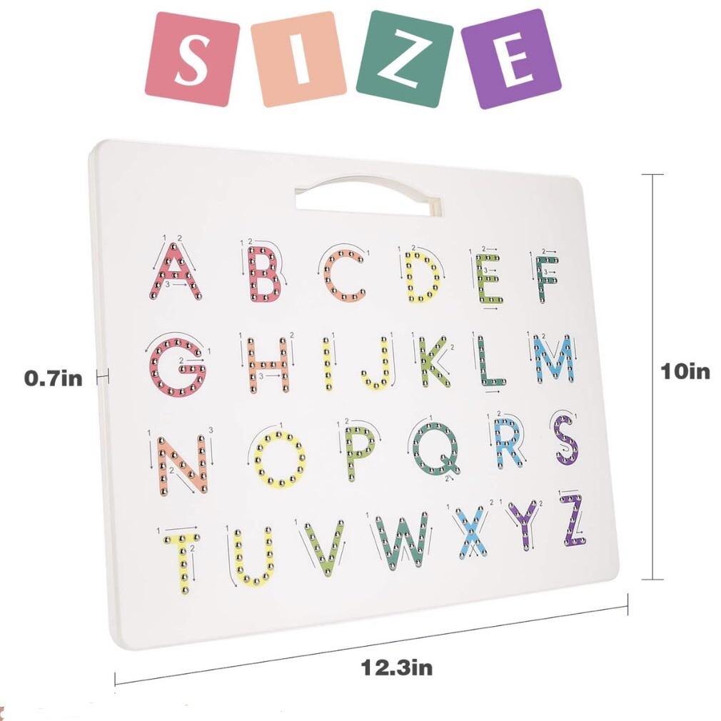 2in1 Alphabet Magnetic Tracing Pad - The Craft Central