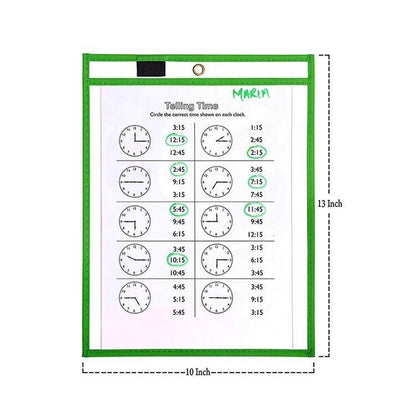 Dry Erase Pocket Sleeves - The Craft Central