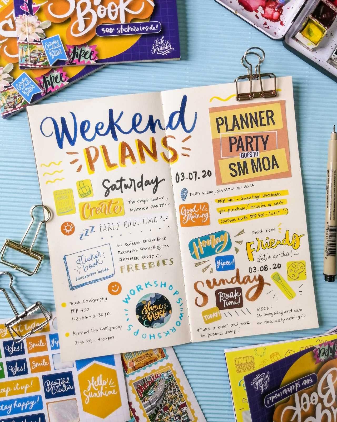 Ink Scribbler Sticker Book - The Craft Central