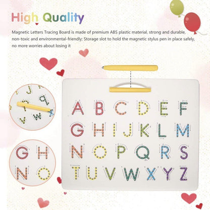 2in1 Alphabet Magnetic Tracing Pad - The Craft Central