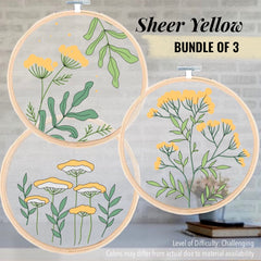 CTR Sheer Yellow Embroidery Kit