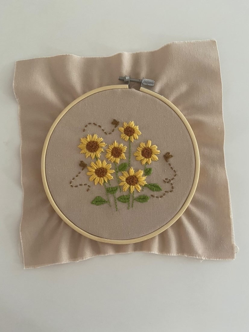 CTR Sunflowers Embroidery Kit