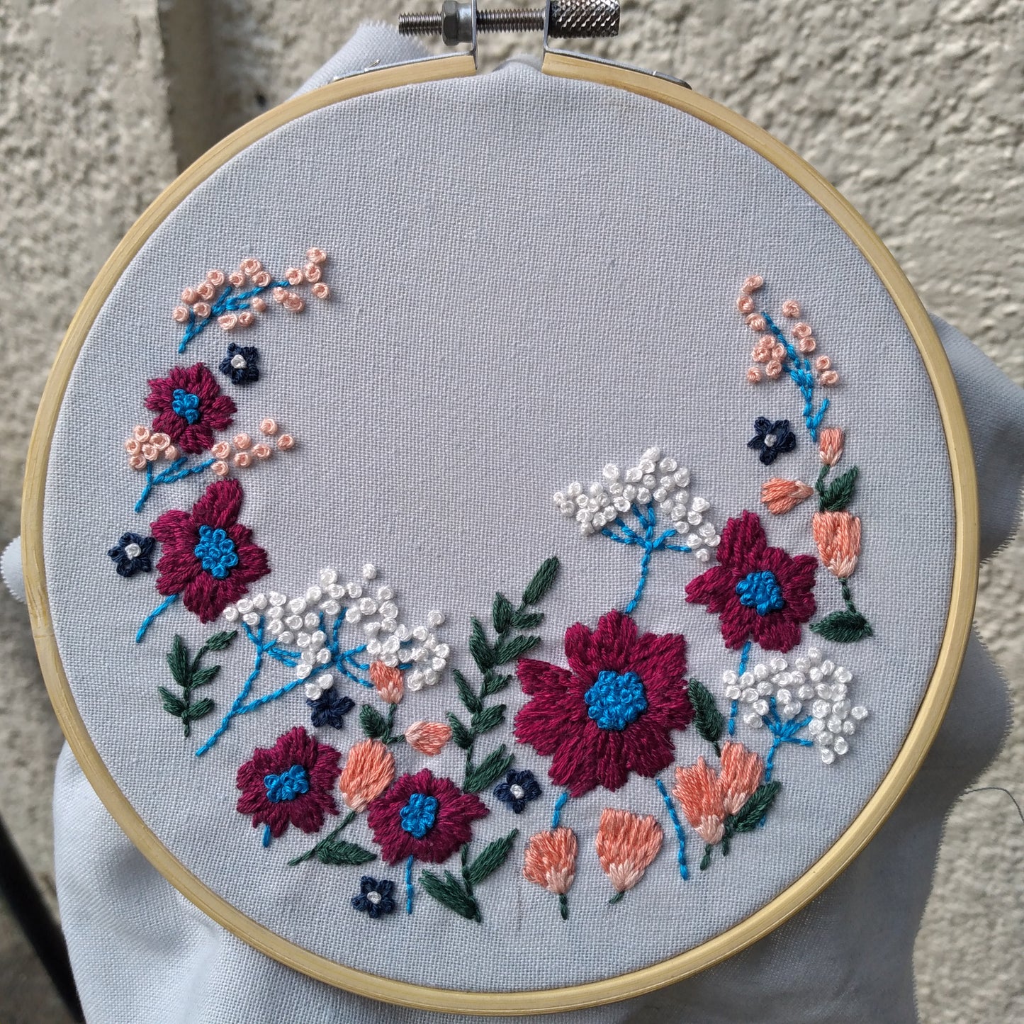 CTR Floral Fantasy Embroidery Kit