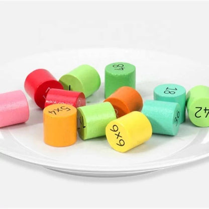 10x10 Wooden Multiplication Table - The Craft Central