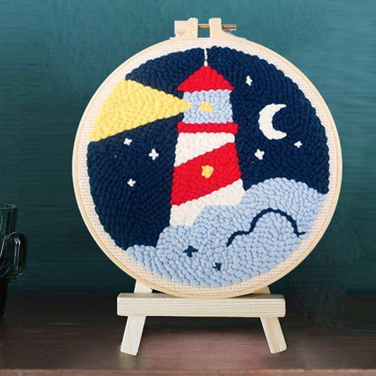 Lighthouse Punch Needle Kit - The Craft Central