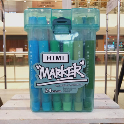 Himi Marker Pens 24 colors - The Craft Central