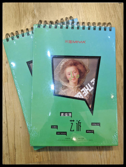 Miya Himi Olive Sketchbook - The Craft Central