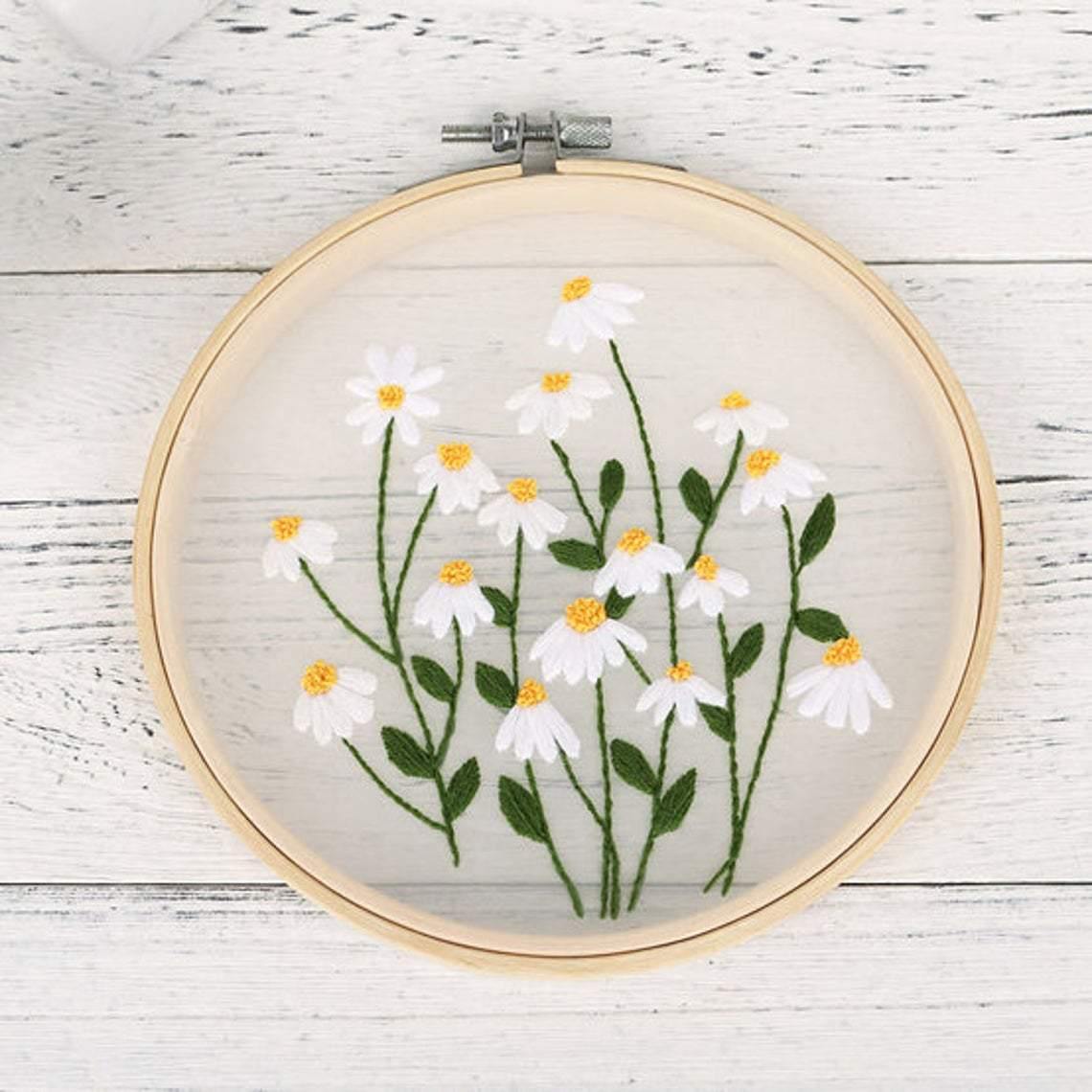 Organza / Transparent Embroidery Kit - The Craft Central