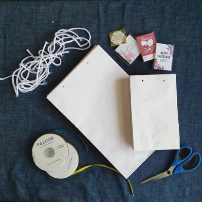 TCC White Paperbag Big - The Craft Central