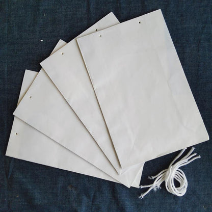 TCC White Paperbag Big - The Craft Central
