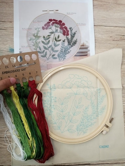 CTR Foliage Embroidery Kit