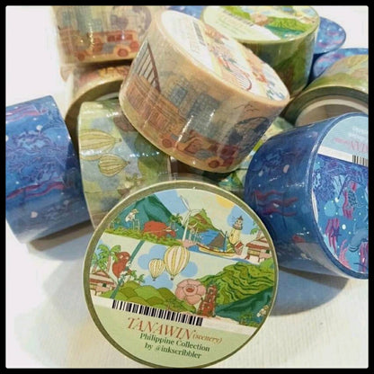 INK Philippine Sceneries Collection Washi Tapes