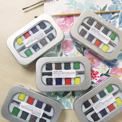 Travel Wander Watercolor 8 Colors