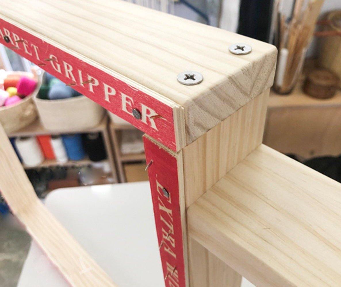 Wooden Frame for Cut / Pile Tufting Gun - The Craft Central